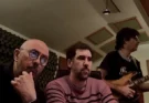 LA ÚLTIMA FOTO DEL INDIO SOLARI EN SU ESTUDIO DE GRABACIÓN PRIVADO